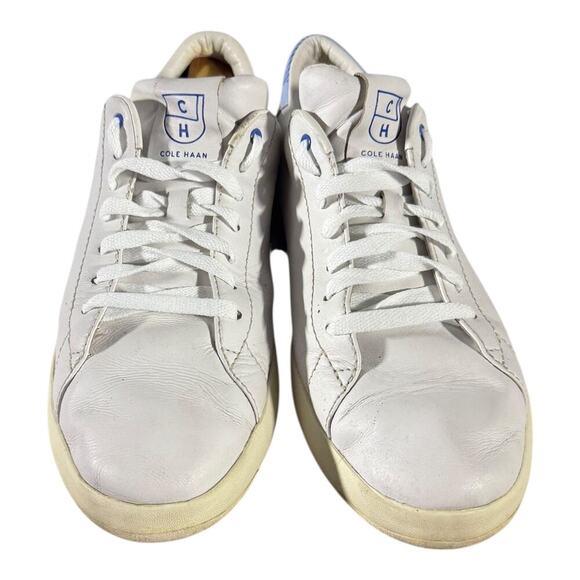Cole Haan GrandPro Tennis Sneakers White Lace Up Low Top C22584 Men’s Size 9.5 M - Picture 3 of 8